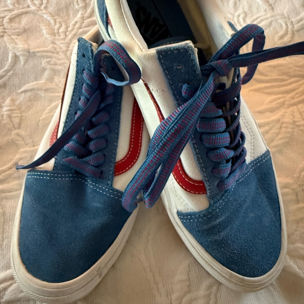 Vans Old Skool Sport Pop Vallarta Blue White Red Size 7